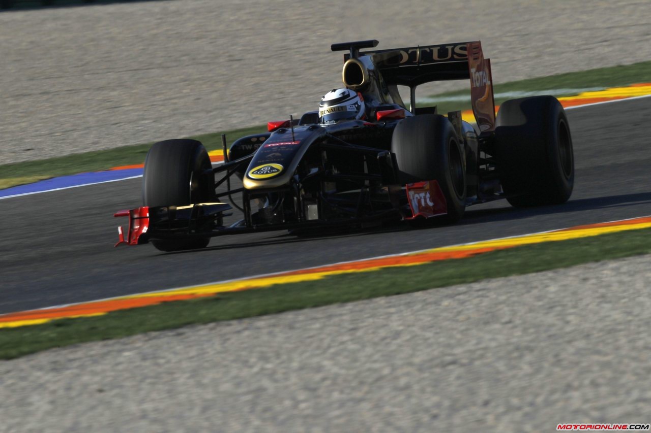 Raikkonen Test Valencia